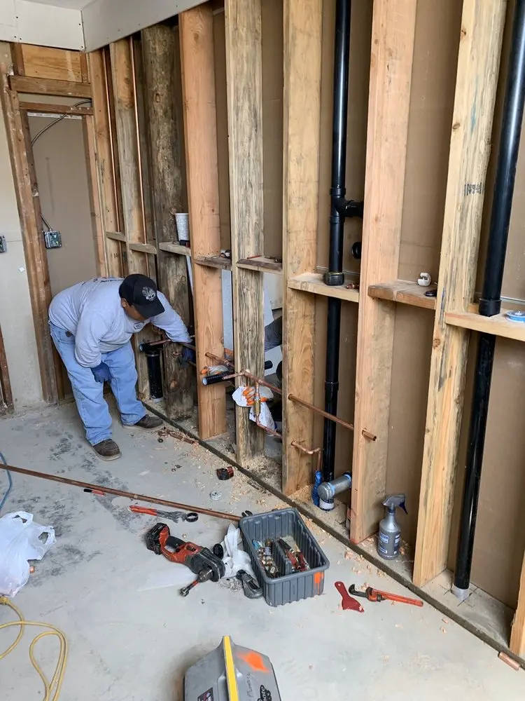 Commercial rough-in plumbing for Water Heater Replacement in Gloucester Heights